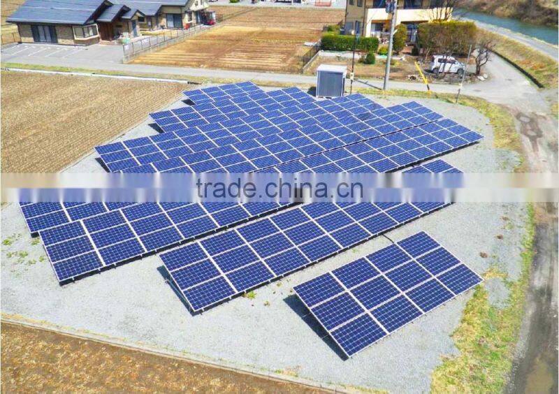 Good galvanized steel ground solar panel support structures