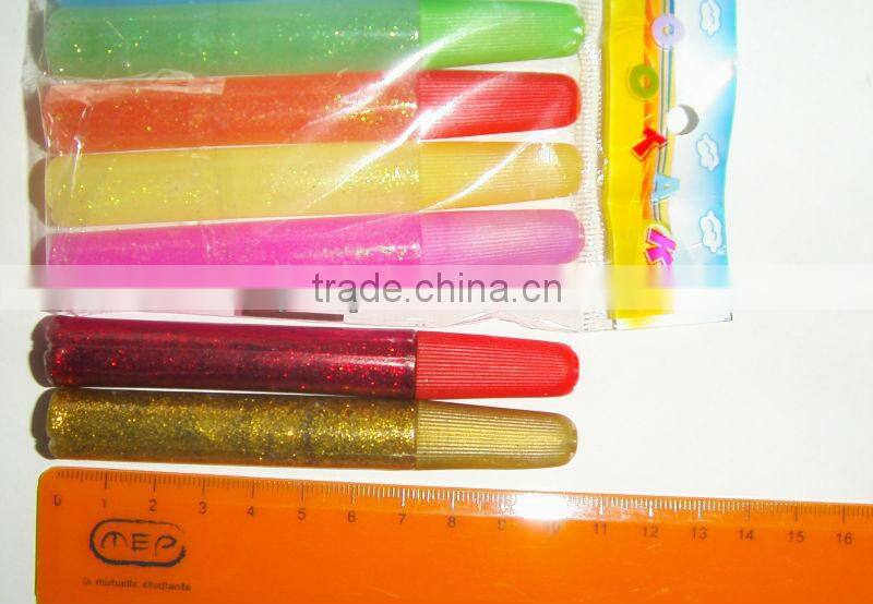 Shiny glitter glue/5.5ml glitter glue/ customize glitter glue