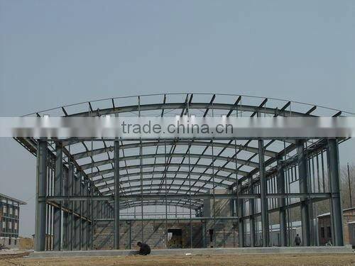 steel structure frame prefab warehouse