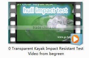 PC 2 seat clear bottom transparent pedal boats for sale