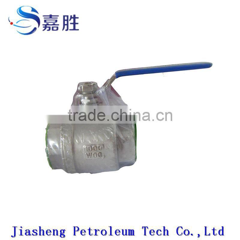 High Quality 2-PC Stainless Steel Ball Valve
