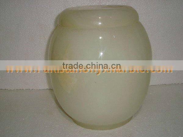 Natural stone green Urns Onyx Marble Decorative Gifts