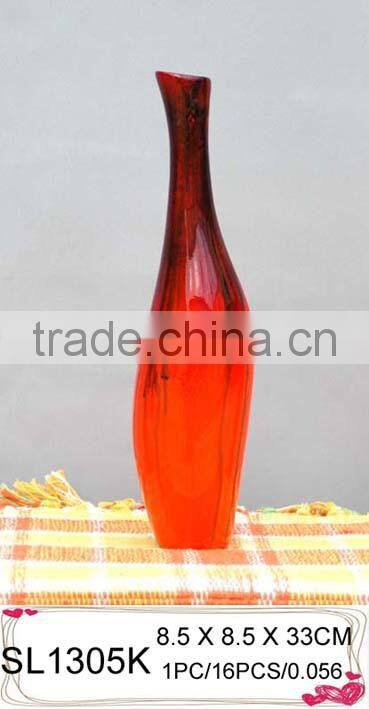 Fiberglass artistic shape flower stand vases for wedding decoration