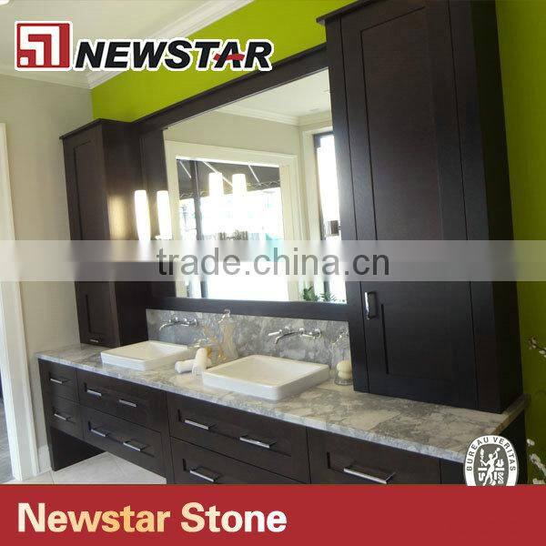 Custom USA solid wood kitchen cabinets with granite countertops