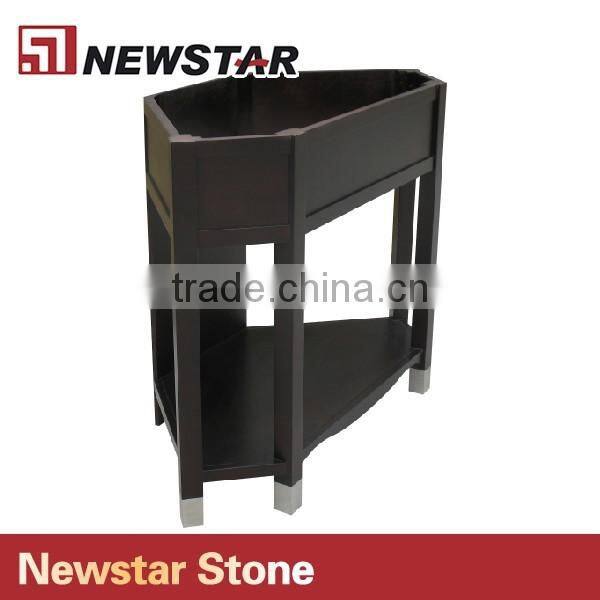 Star hotel corner vanity base