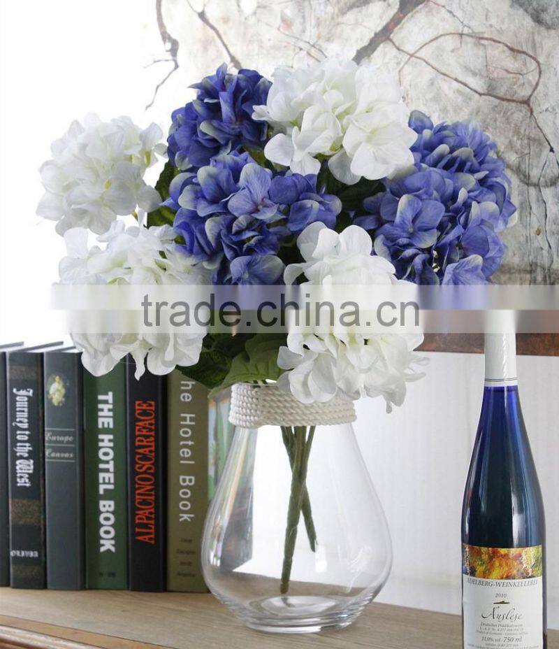 Wholesale artificial silk Hydrangea wedding decoration flowers