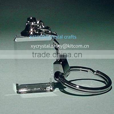 lasered crystal hello kitty keychain