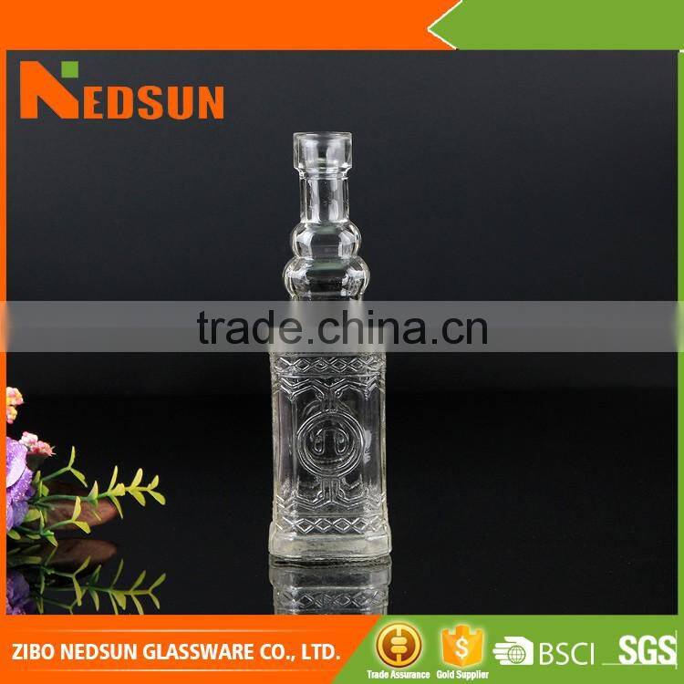 New design glass small bottles for olive oil