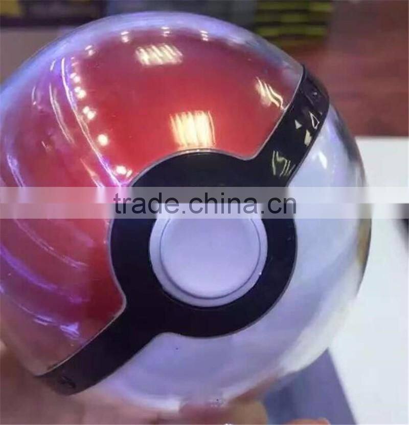 Pokemon Go Pokeball Hot Sales porjector Power Bank 12000mah Poke luminescent Ball Mobile Charger