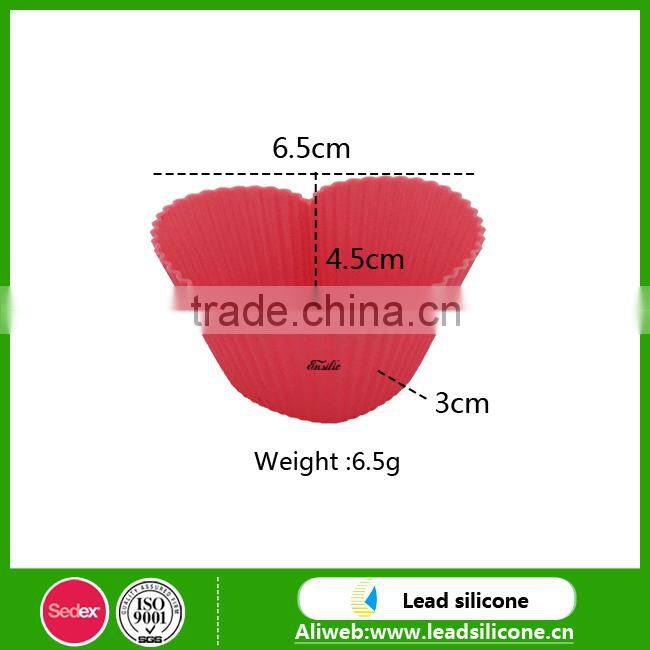 Lovely Heart Shape Silicone Cake Mold Cake Mold Chocolate Mold For Wedding