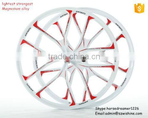 lightest strongest magnesium alloy bike wheel