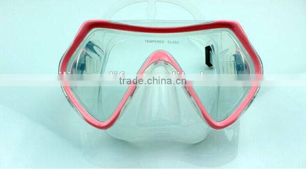 Wholesale Cheap Silicone Waterproof Diving Mask and Snorkel