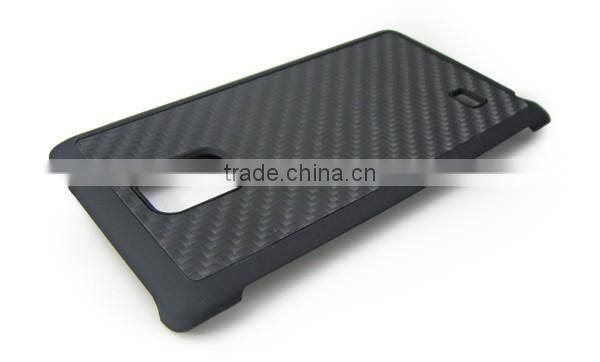 Real carbon fiber mobile phone case for samsung note edge