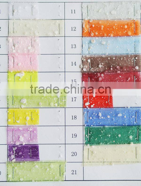 Deco mesh wedding arch/flower or gift ribbon mesh