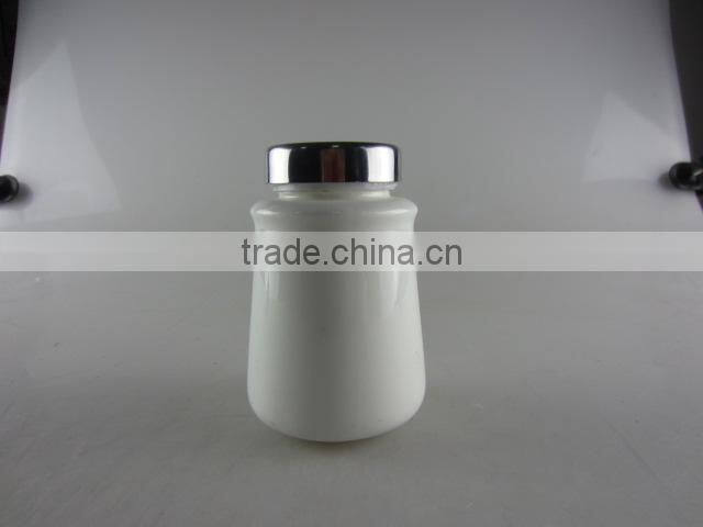 new bone china sealed pot,ceramic canister,porcelain sugar&creamer pots