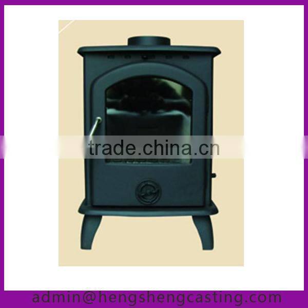 freestand wood burning Cast Iron Stove/indoor fireplace