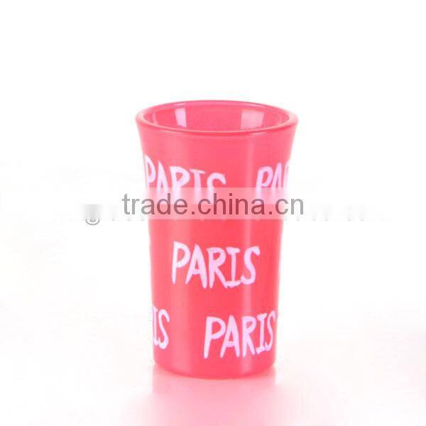 Hand Paint Tequila shot glass cup