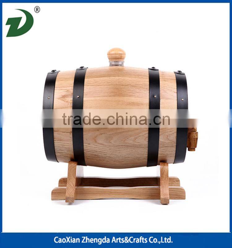 2015 Hot Selling Solid Wood Empty Barrel