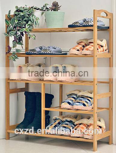 household high quality modern wooden shoe rack