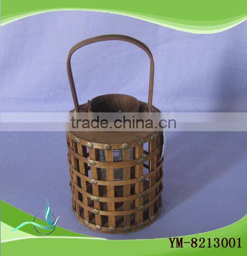 Hot Sale Wooden Candle Lantern Holder