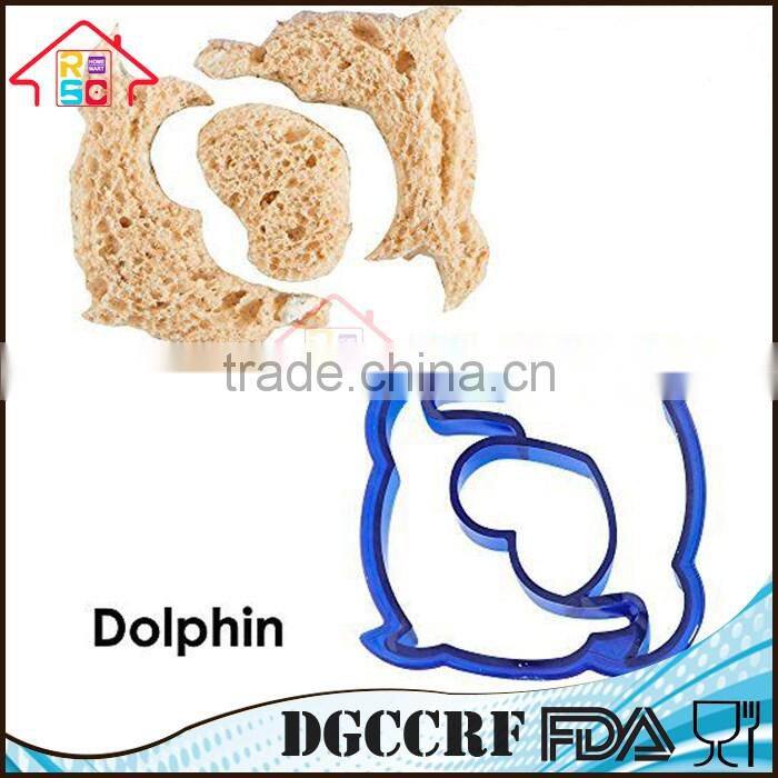 NBRSC Set of 5 Cutters Sandwich Cake Bread Toast Cookies Biscuit Cutter Mold Mould with Different Shape