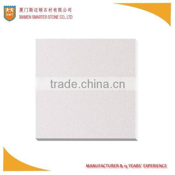 Brown Artificial Quartz Stone with Black Spot