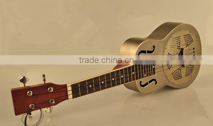 12 string tri-cone copper alloy resonator guitar