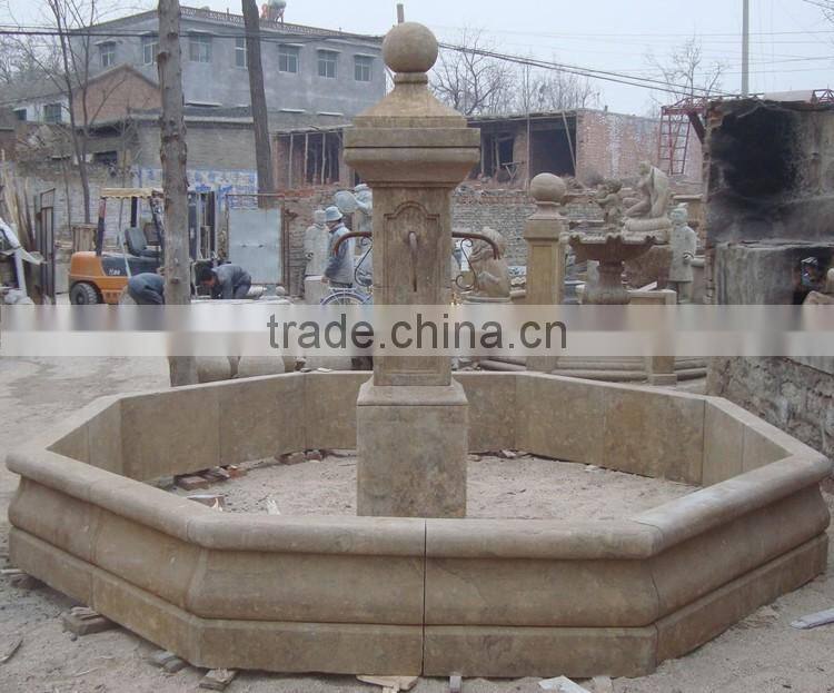 china supplier Stone Garden Product antique water fountain sale