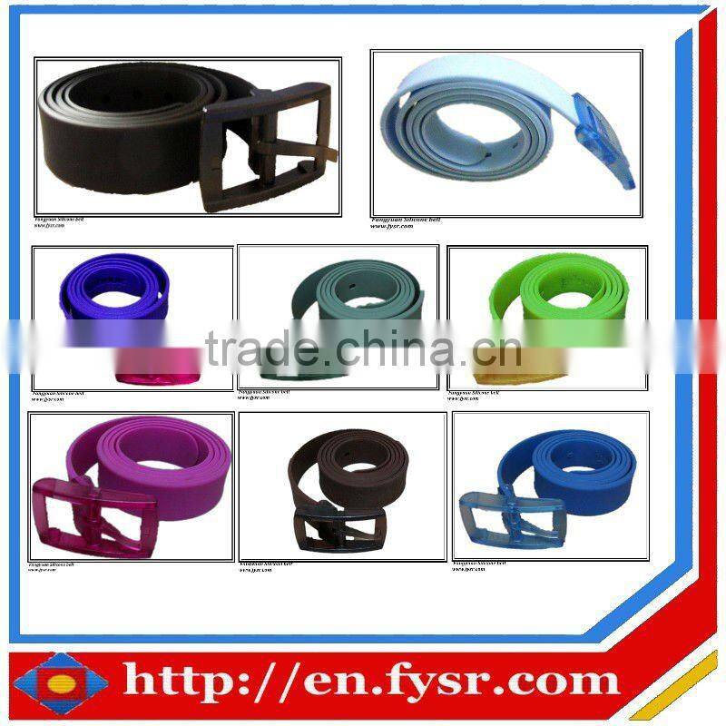Fashion Goft Silicone belt