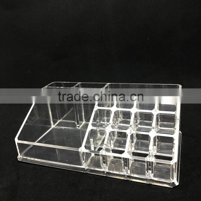 made in china clear acrylic cosmetic display box