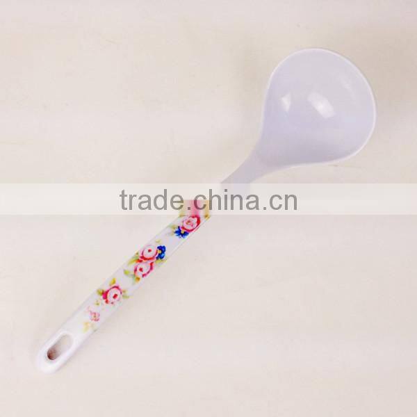 Meneed melamine kids custom clear plastic ice cream spoon