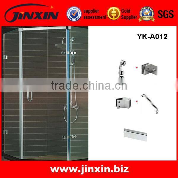 Sliding Open Tempered Glass Frameless Bathroom Door Folding Interior Glass Doors