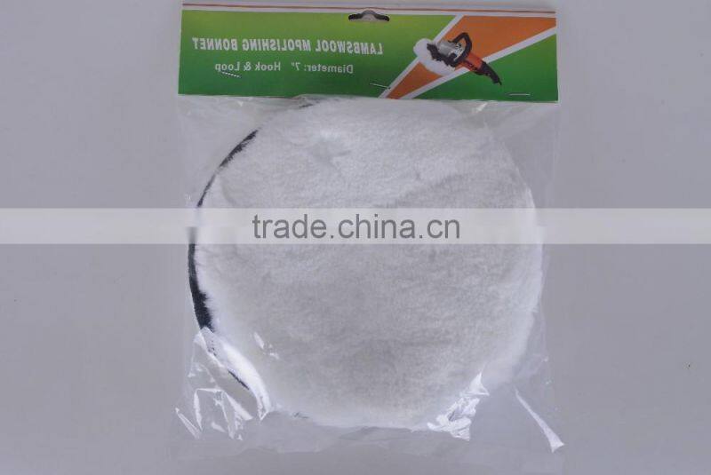 Cheap woolen polishing pad Skin buffing pad 4.5''-8''