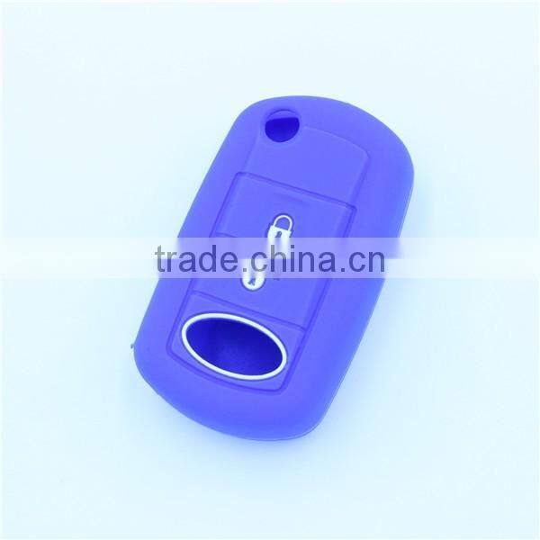 Silicone Cover fit for LAND ROVER Flip Remote Key Case Shell Fob
