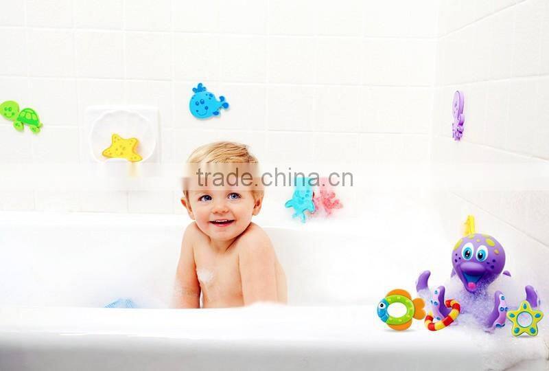 New Design Cheap baby bath toy with Floating Animals /bath Toy Organizer anima Set From ICTI Dongguan OEM&ODM Manufacturer