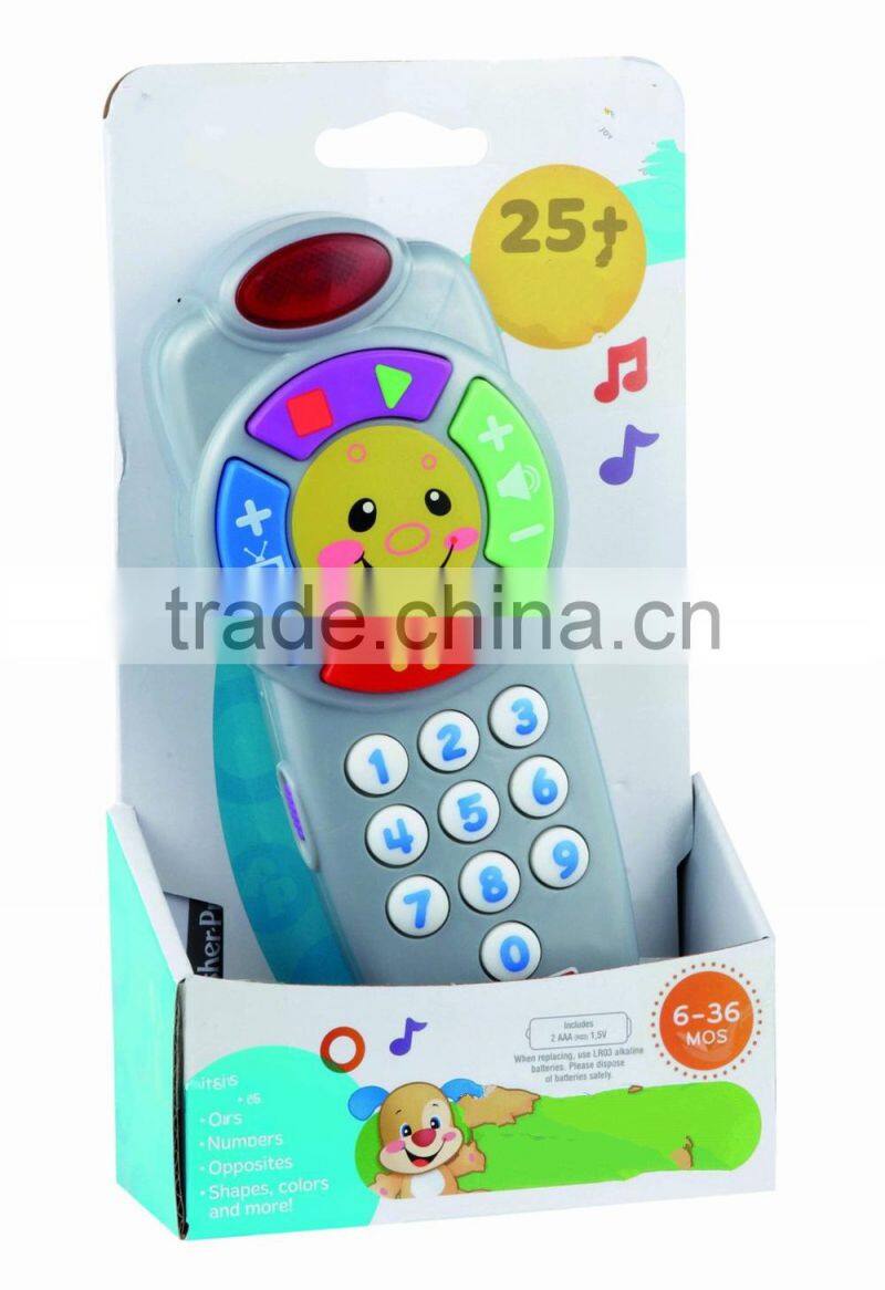 2015 new hot product plastic toy remote controller with music from icti manufacturer OEM remote toy in dongguan china
