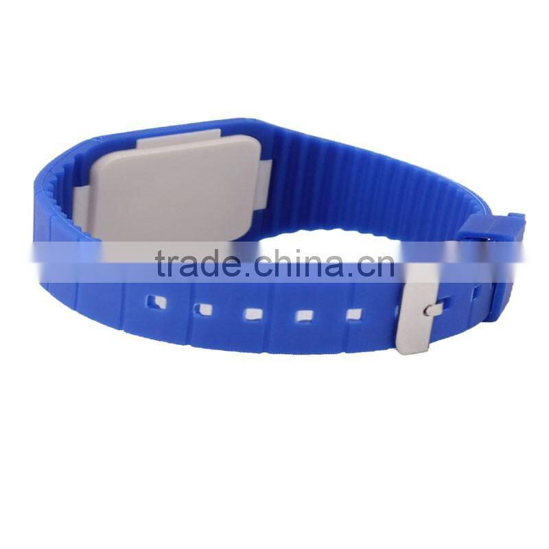 Cheap Stainless Steel Back Water Resistant Man Fitness Wrist Watch 2016