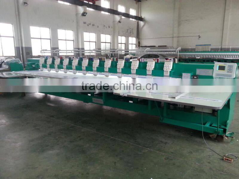 QC612 Flat Computerized Embroidery Machine