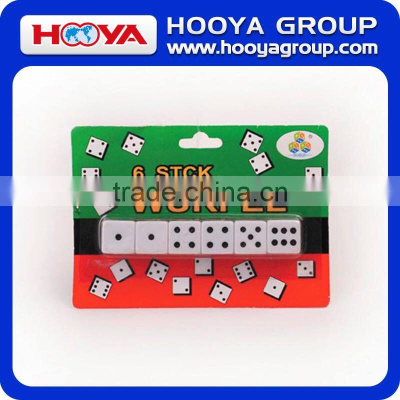 plastic dice / poker dice / games dices