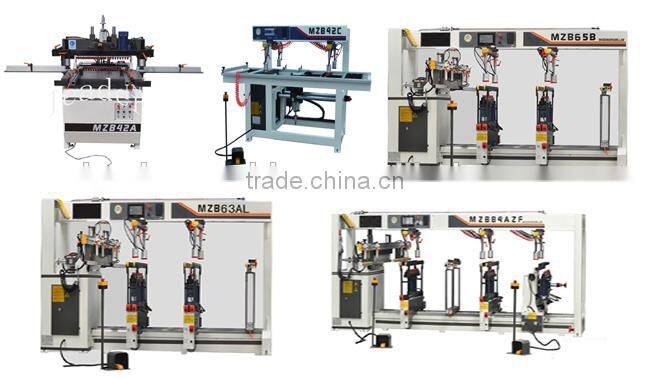 MZB65B Canada 2 powers 3 - line wood work borer machinery