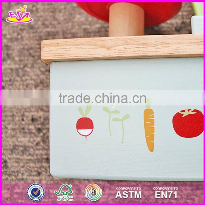 2016 New design children pretend play funny wooden scales toy W10D148