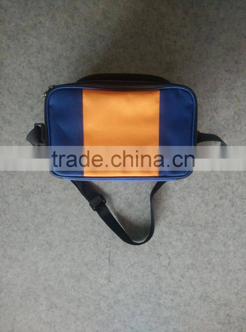 Eco-friendly home adults and children fresh food insulated lunch cooler bag zero degrees inner cool