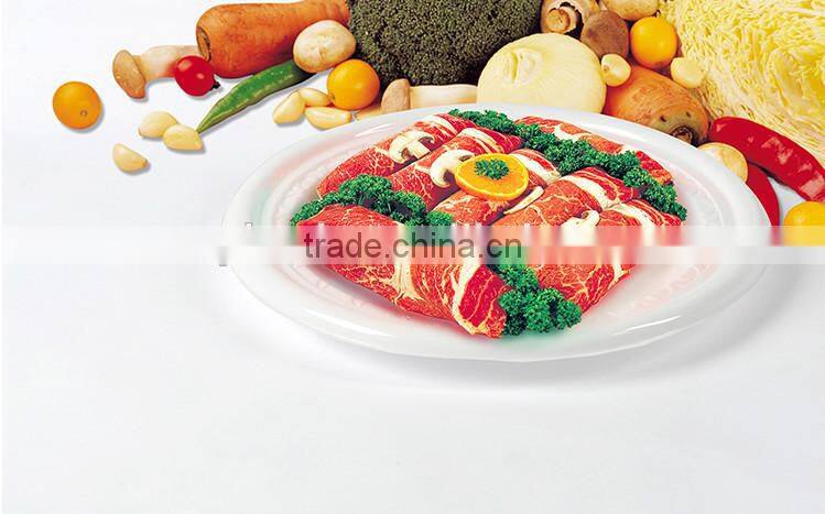 WHOLESALE cheap custom Disposable PP plate for BBQ