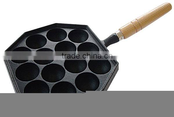 Cast Iron Octopus Ball Cooking Pan Takoyaki Grill Pan Takoyaki Maker Japanese Food