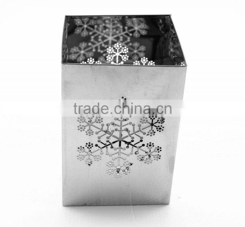 42119 stainless steel candle holder / candle cover