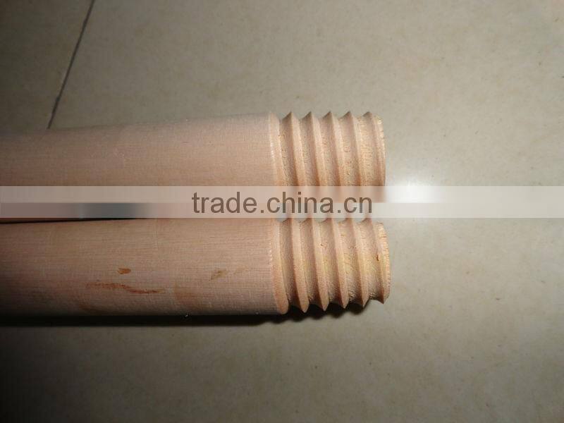 2014 new varnished wooden mop handle