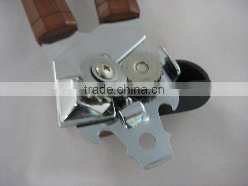 Imitation-wood plastic handle CAN OPENER