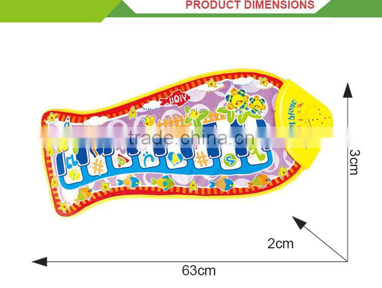 Newest product music rubber play mat material