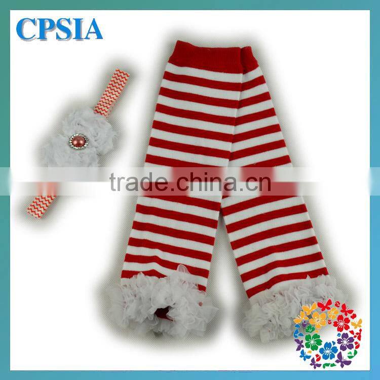 Cheap Wholesale Leg warmer For Kids Snow flack Winter Cotton Baby Girls Legs Leg warmers