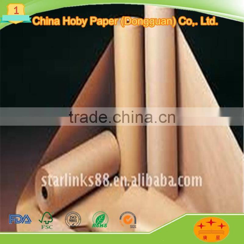 brown kraft food packaging paper